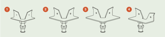 Swift Plinth Brackets image